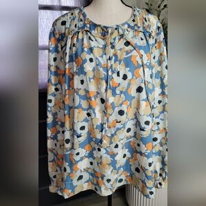 Joie Peasant Floral Top Large